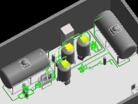 File revit Thiết kế hệ thống nước RO cho bệnh viện